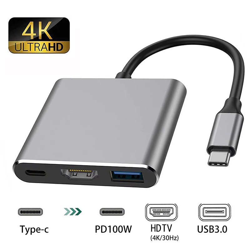 Home Cinema Usb - USB-C เป็น HDMI 3 ใน 1