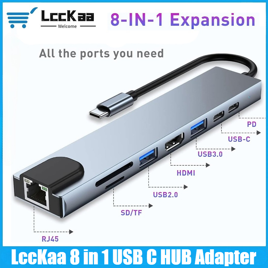 Home Cinema Usb - ฮับ USB C 8/7 in 1