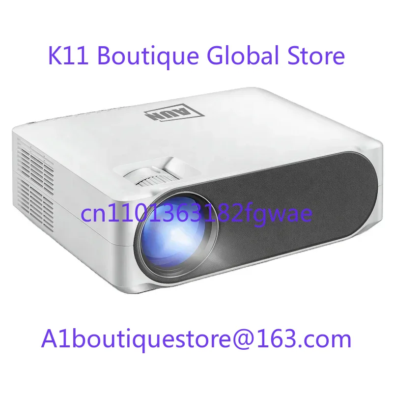 Home Cinema Diy - AUN Full HD Android โปรเจคเตอร์ AKEY6S,