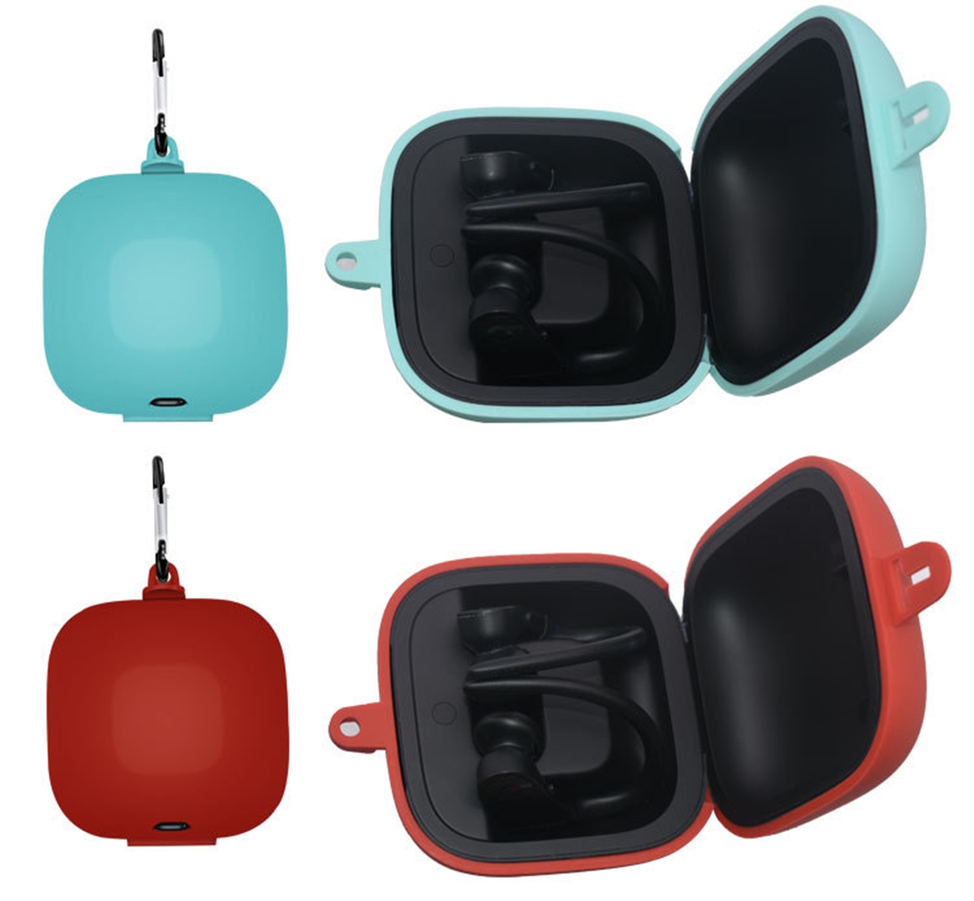 Beats Headphone Powerbeats Pro - ซิลิโคนนุ่มสำหรับ Apple Beats Powerbeats Pro หูฟังกล่องอุปกรณ์ป้องกันหูฟังบลูทูธ