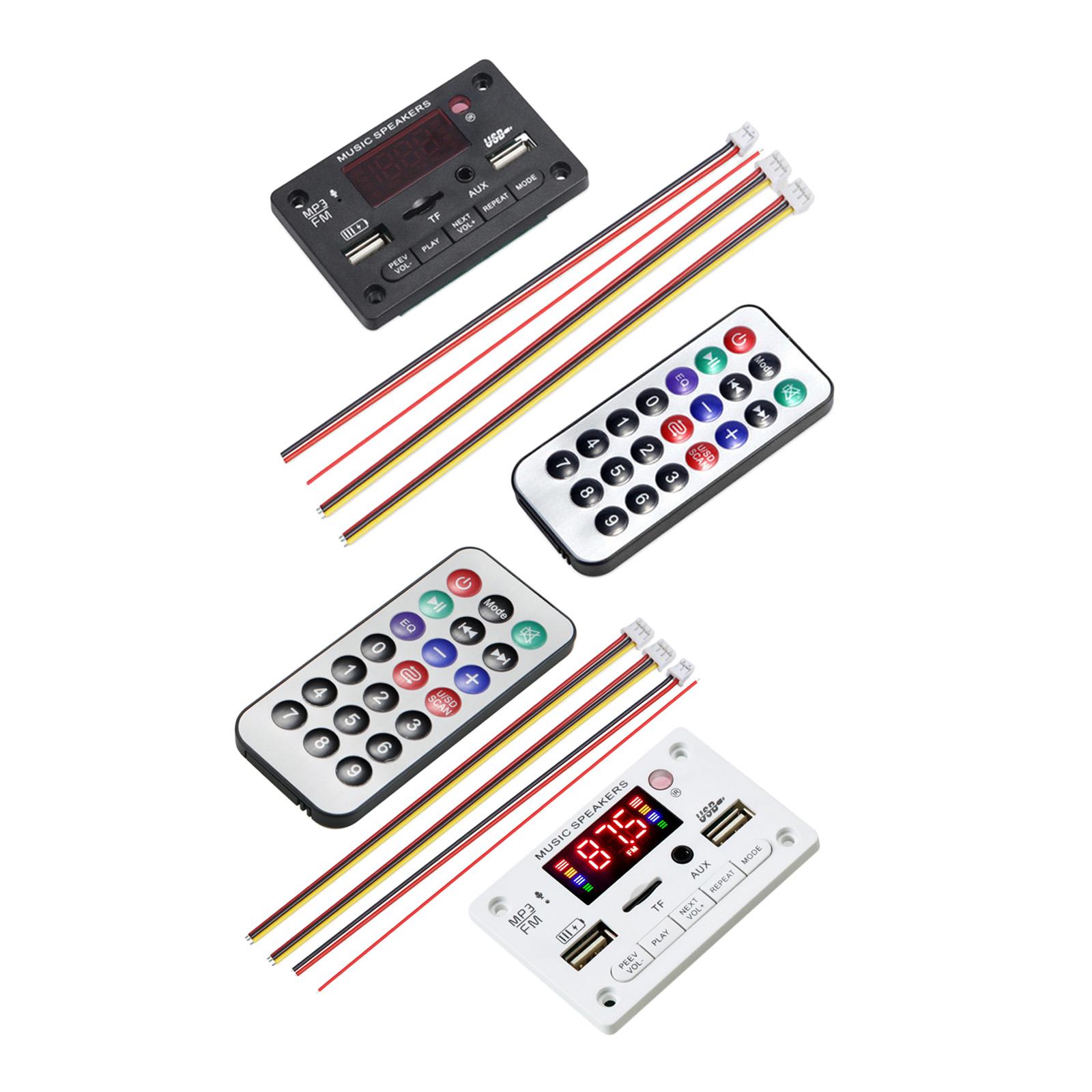 Surround Sound Decoder - เครื่องรับสัญญาณบลูทูธพร้อมตัวถอดรหัสสเตอริโอ รองรับ USB TF Card และ