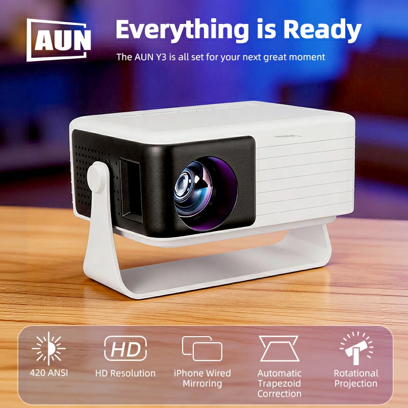 AUN Y3 โปรเจคเตอร์โฮมเธียเตอร์ - Home Cinema Cabasse บทวิจารณ์และราคา