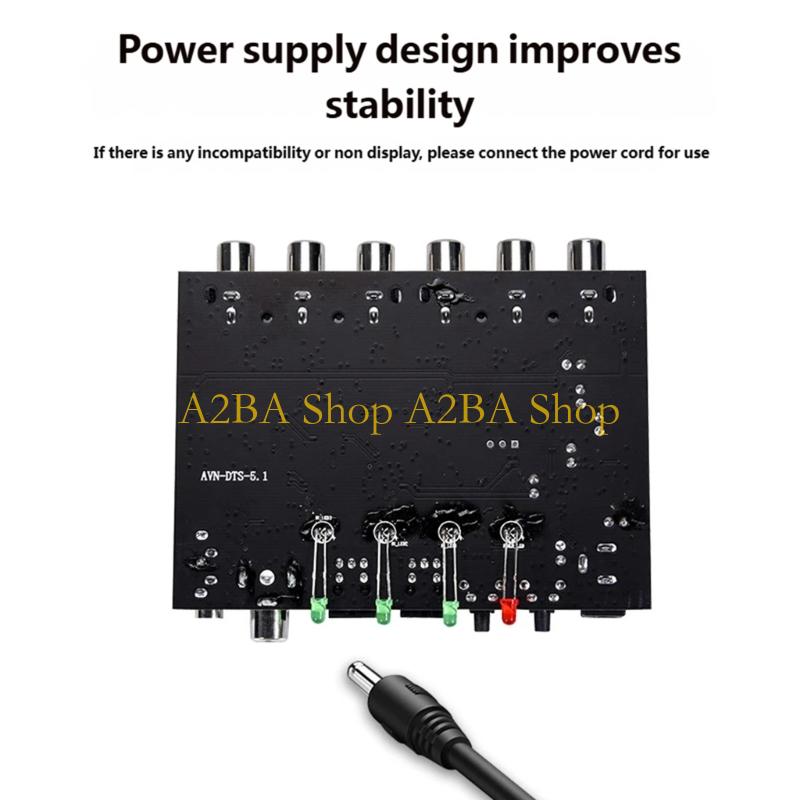 ตัวแปลงรูปแบบเสียง A2BA พร้อมอ - Surround Sound Decoder บทวิจารณ์และราคา