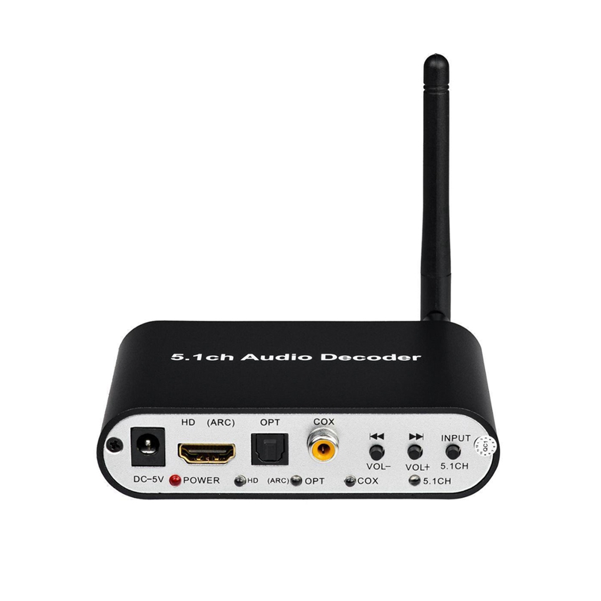 AU47-DAC651C 5.1 ถอดรหัสเสียงบ - Surround Sound Decoder บทวิจารณ์และราคา