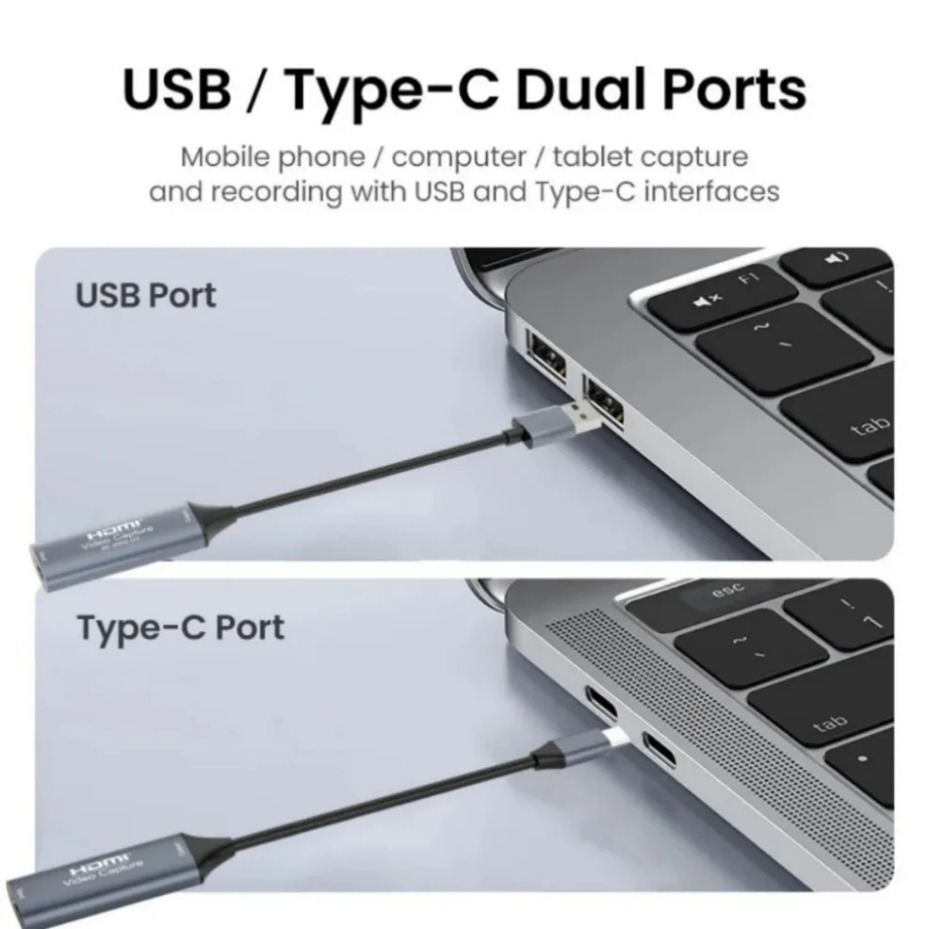 การ์ดจับภาพวิดีโอ USB-C 2.0/3. - Home Cinema Usb บทวิจารณ์และราคา