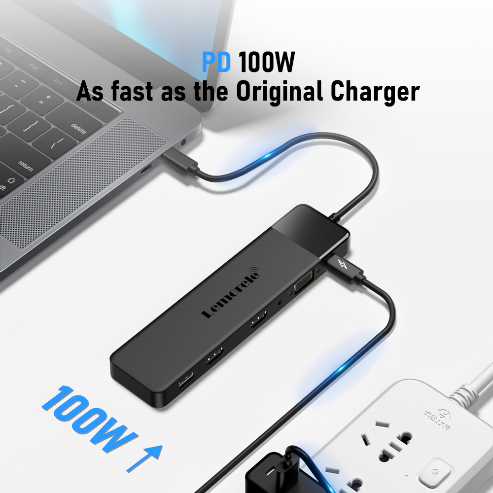 Lemorele 13-in-1 USB C HUB 4K3 - Home Cinema Usb บทวิจารณ์และราคา