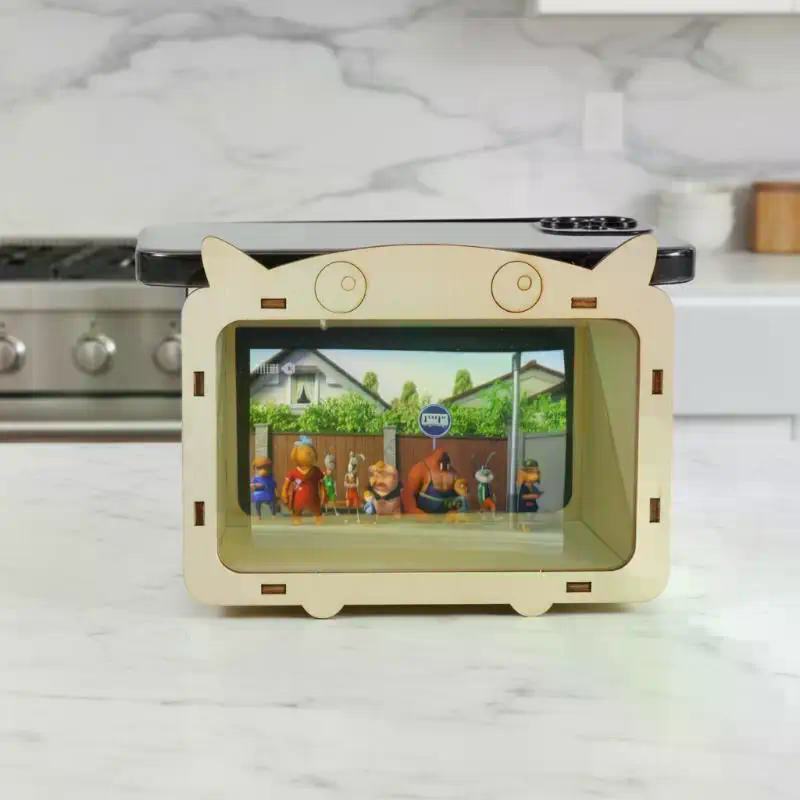 1 ชุด DIY จอแสดงผลโฮโลแกรม 3D  - Home Cinema Diy บทวิจารณ์และราคา